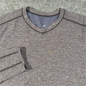 Lululemon Fundamental V Neck Long Sleeve Pullover Sweatshirt Mens XL Stretch